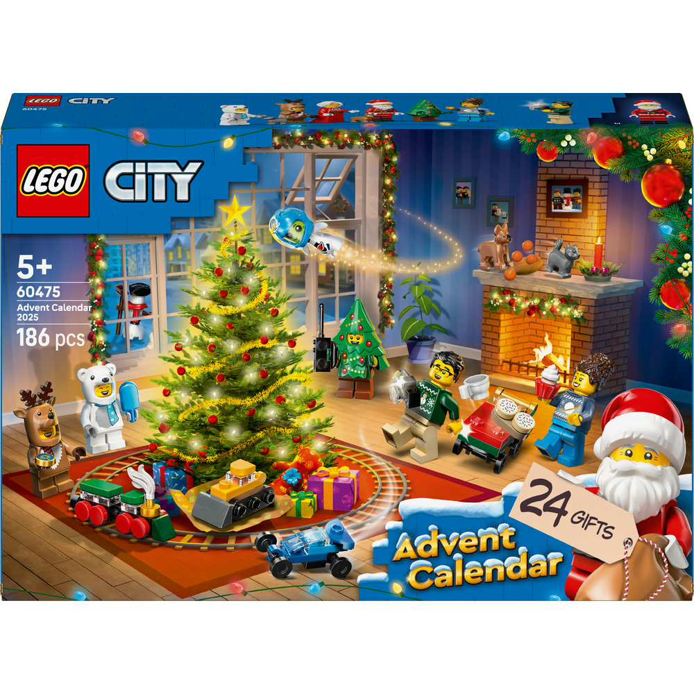 LEGO City: Calendar de advent 2025 60475, 5 ani+, 186 piese