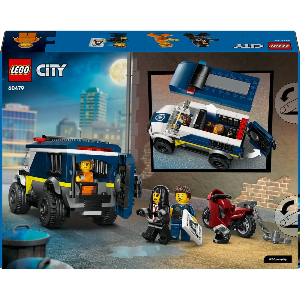 LEGO City: Duba pentru prizonieri a politiei 60479, 6 ani+, 198 piese