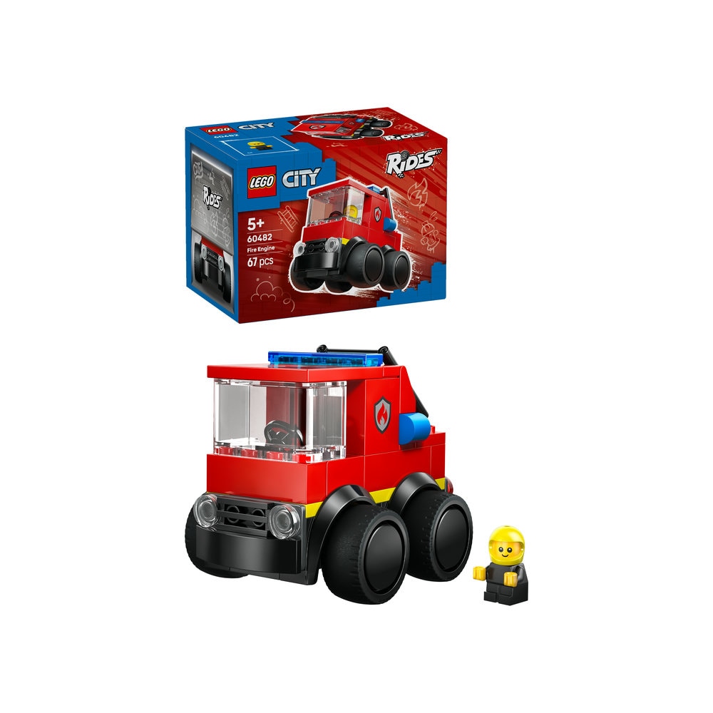LEGO City: Vehicule Camioneta de pompieri 60482, 5 ani+, 67 piese