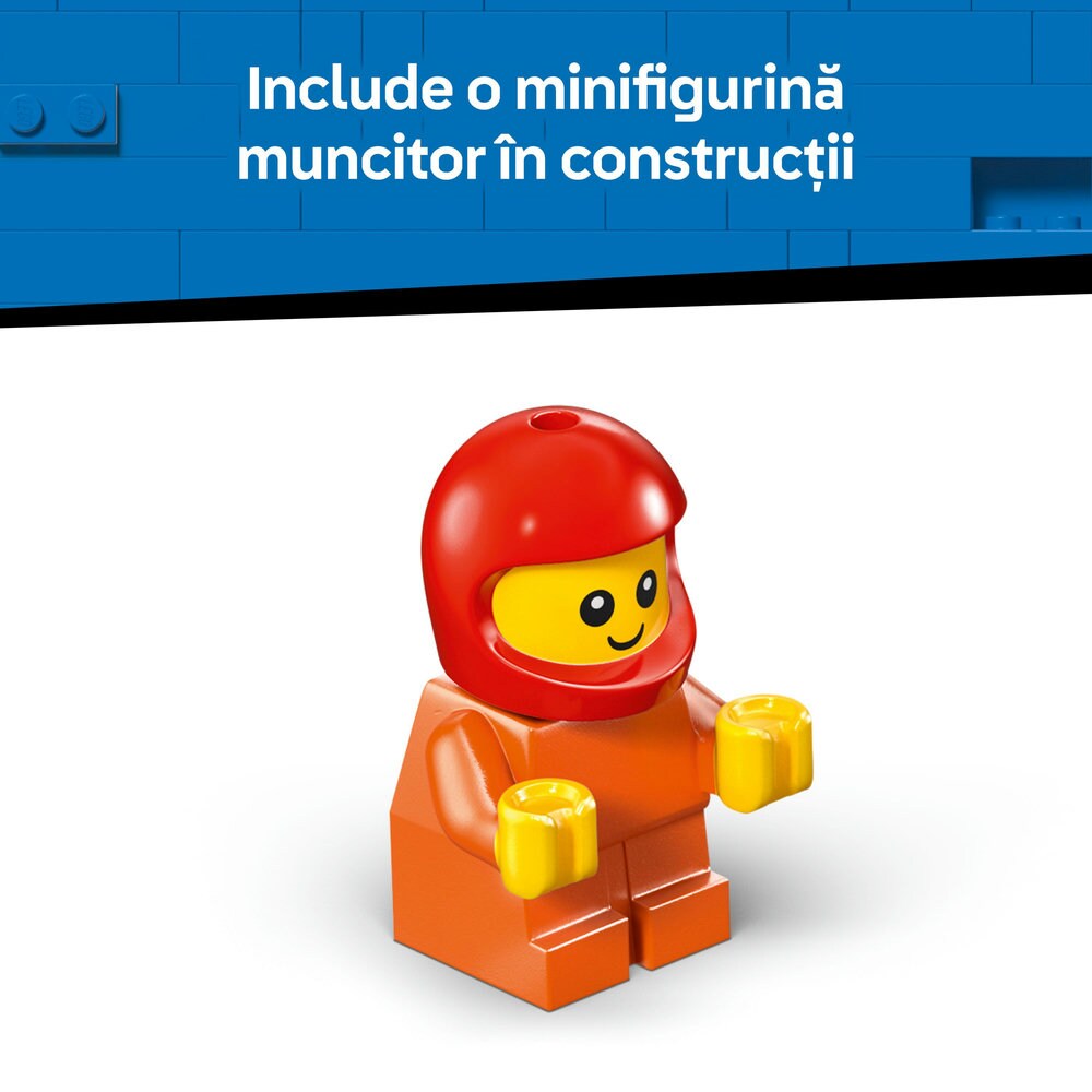 LEGO City: Vehicule - Incarcator de constructii 60483, 5 ani+, 61 piese