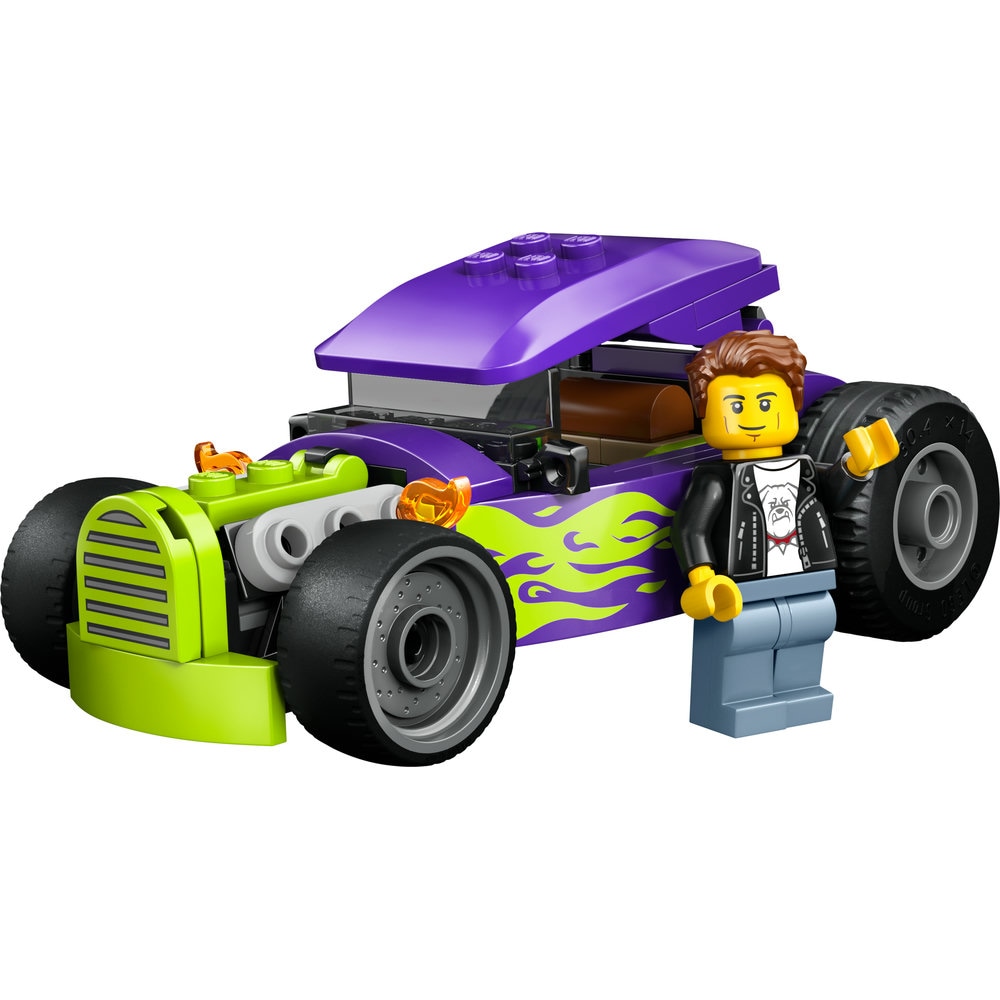 LEGO City: Vehicul hot rod 60485, 5 ani+, 81 piese