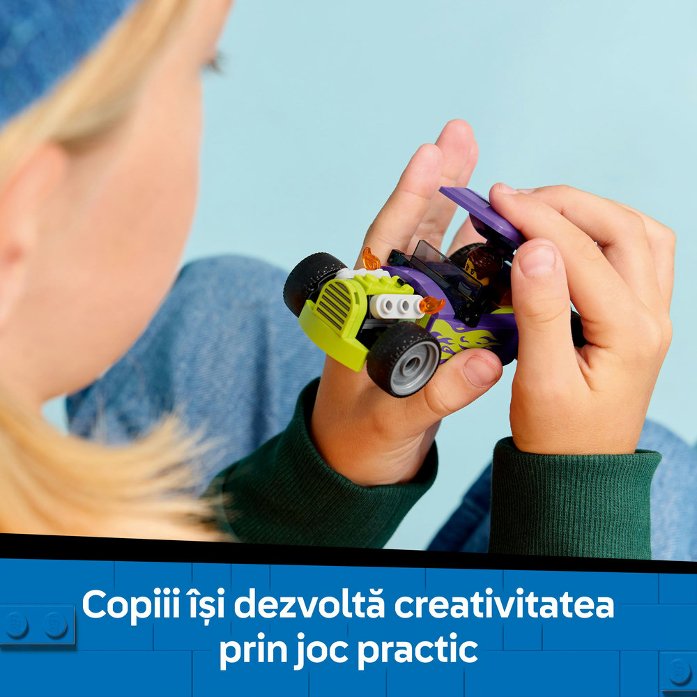 LEGO City: Vehicul hot rod 60485, 5 ani+, 81 piese