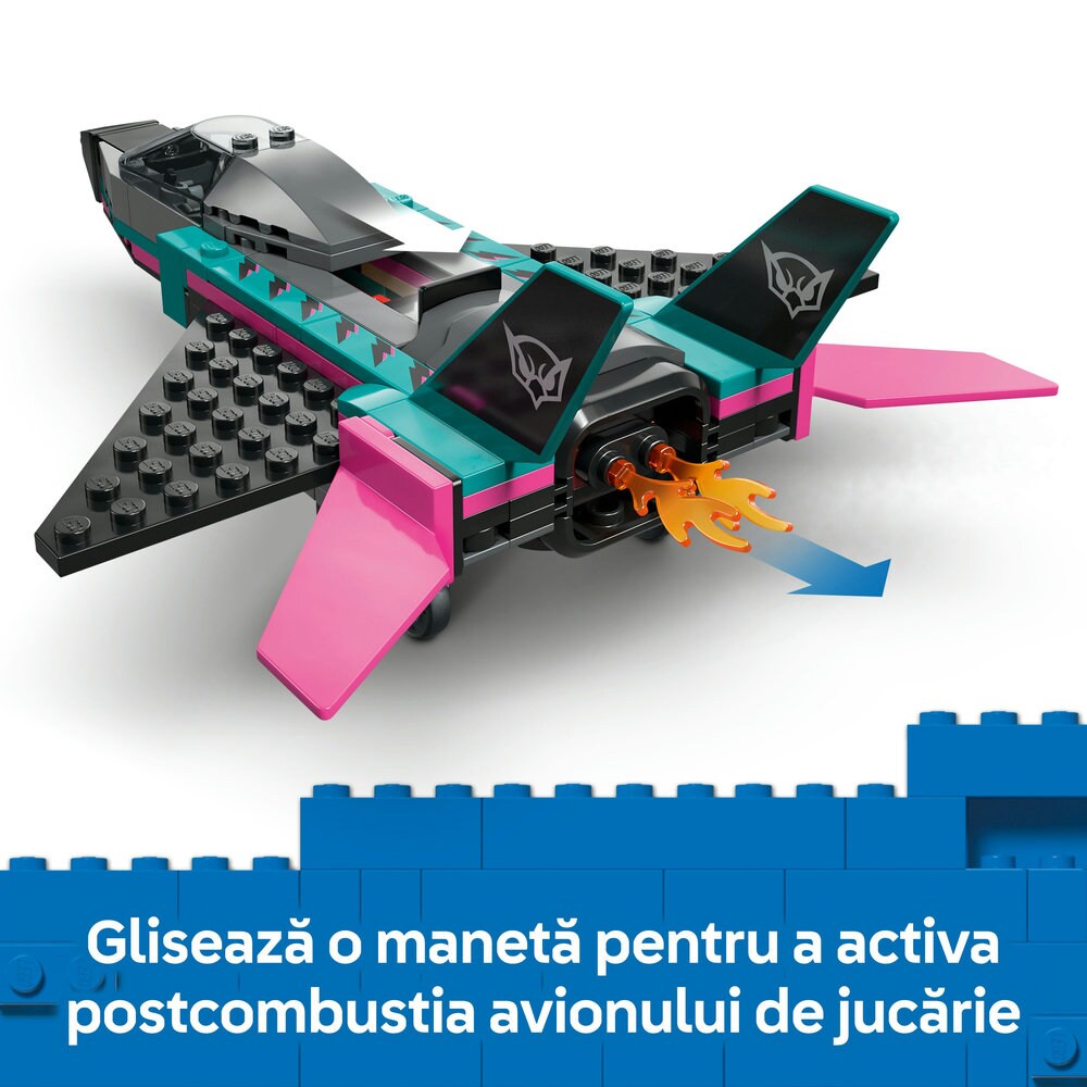 LEGO City: Avion cu reactie vs masina 60489, 6 ani+, 259 piese