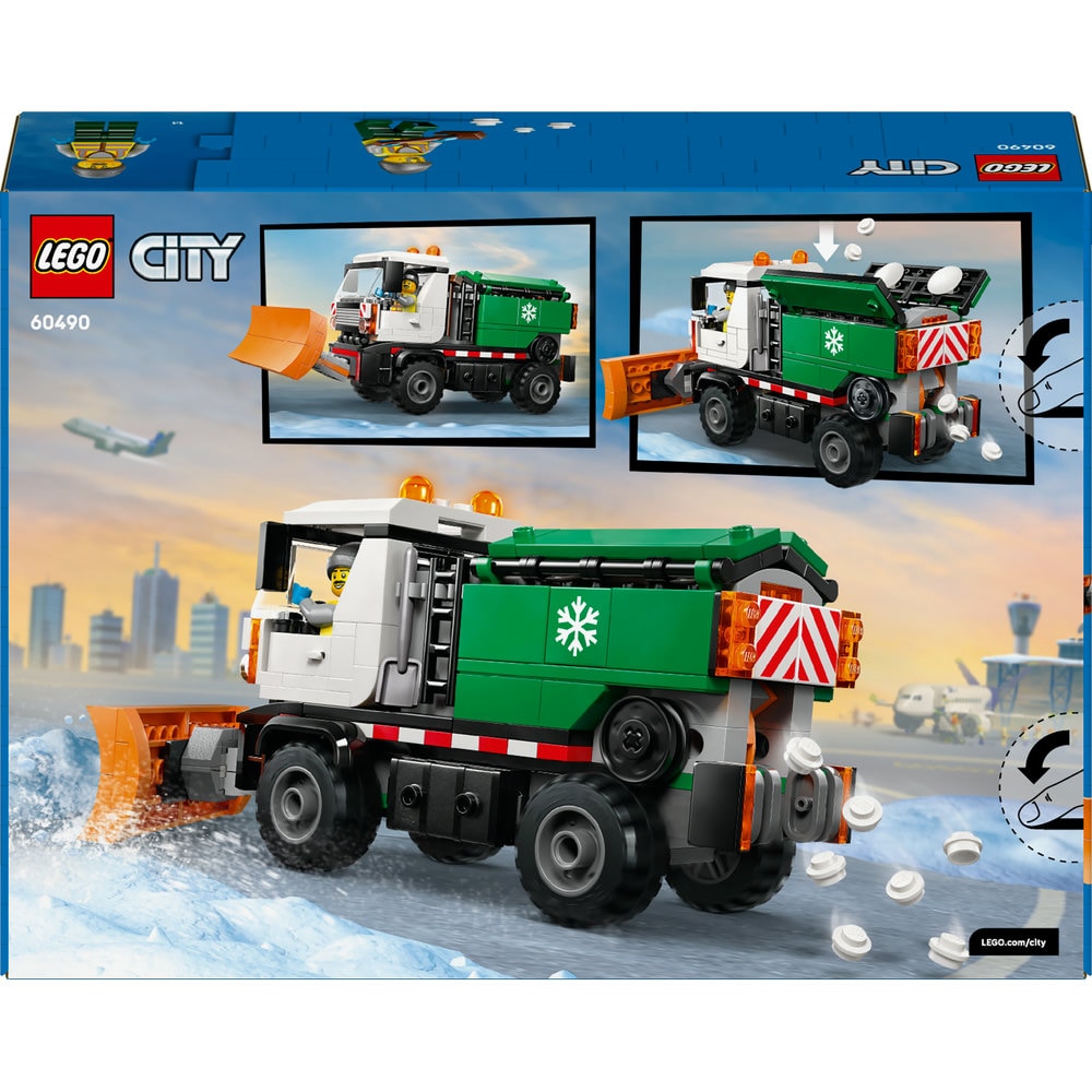 LEGO City: Vehicul cu plug de zapada 60490, 6 ani+, 263 piese