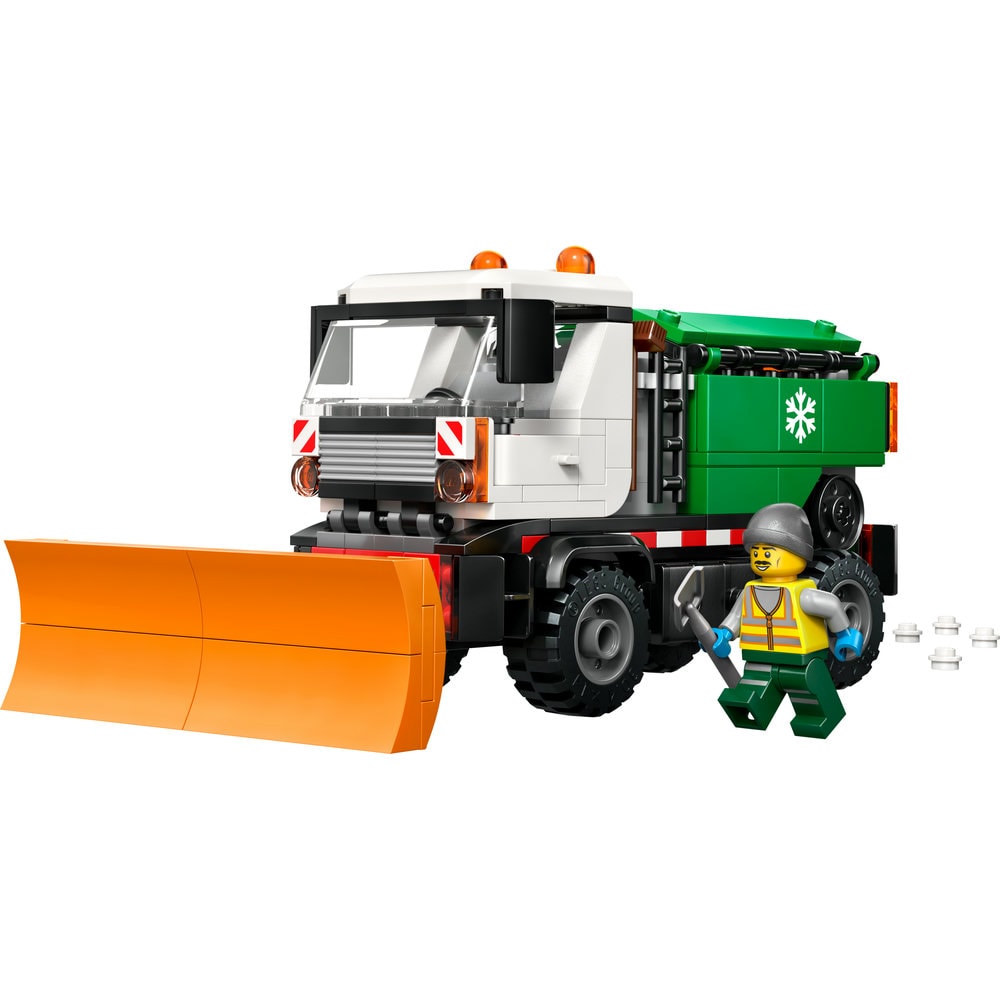 LEGO City: Vehicul cu plug de zapada 60490, 6 ani+, 263 piese