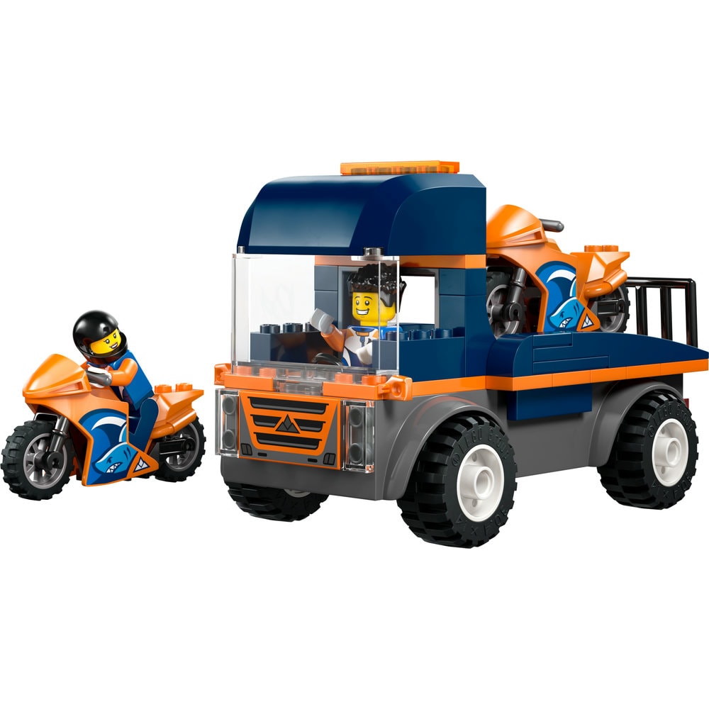 LEGO City: Transportor de motociclete 60491, 4 ani+, 88 piese