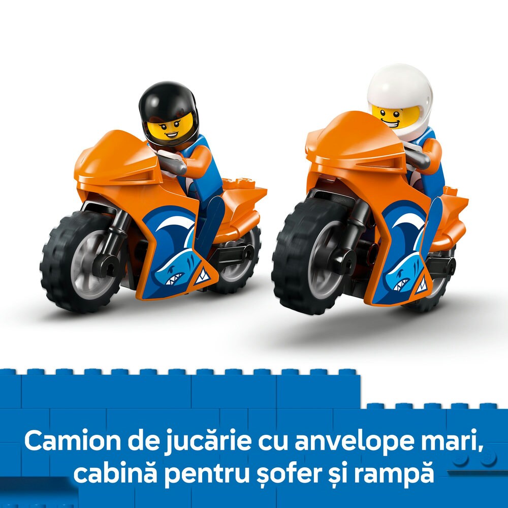 LEGO City: Transportor de motociclete 60491, 4 ani+, 88 piese