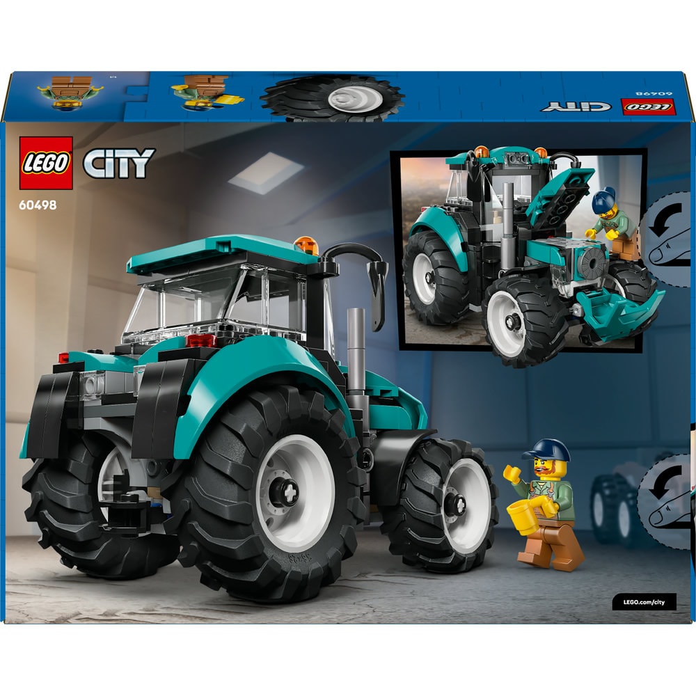 LEGO City: Tractor 60498, 6 ani+, 204 piese