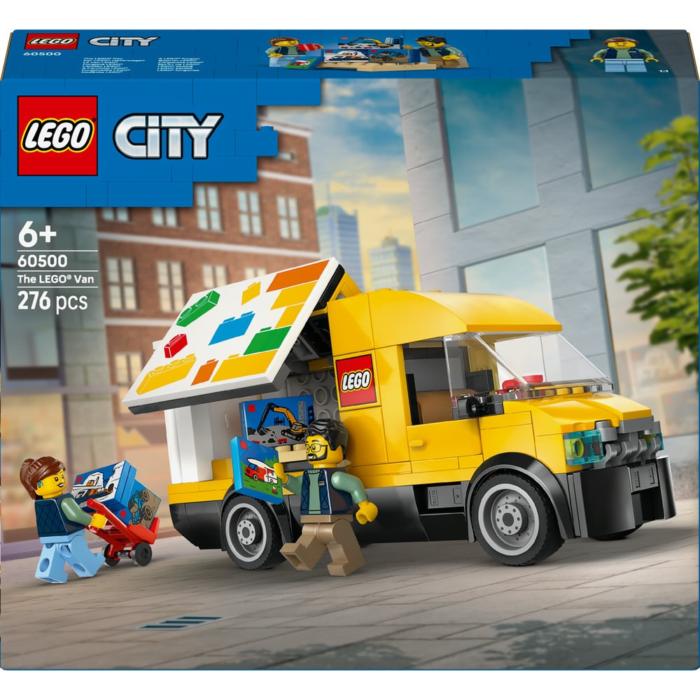 LEGO City: Furgoneta 60500, 6 ani+, 276 piese