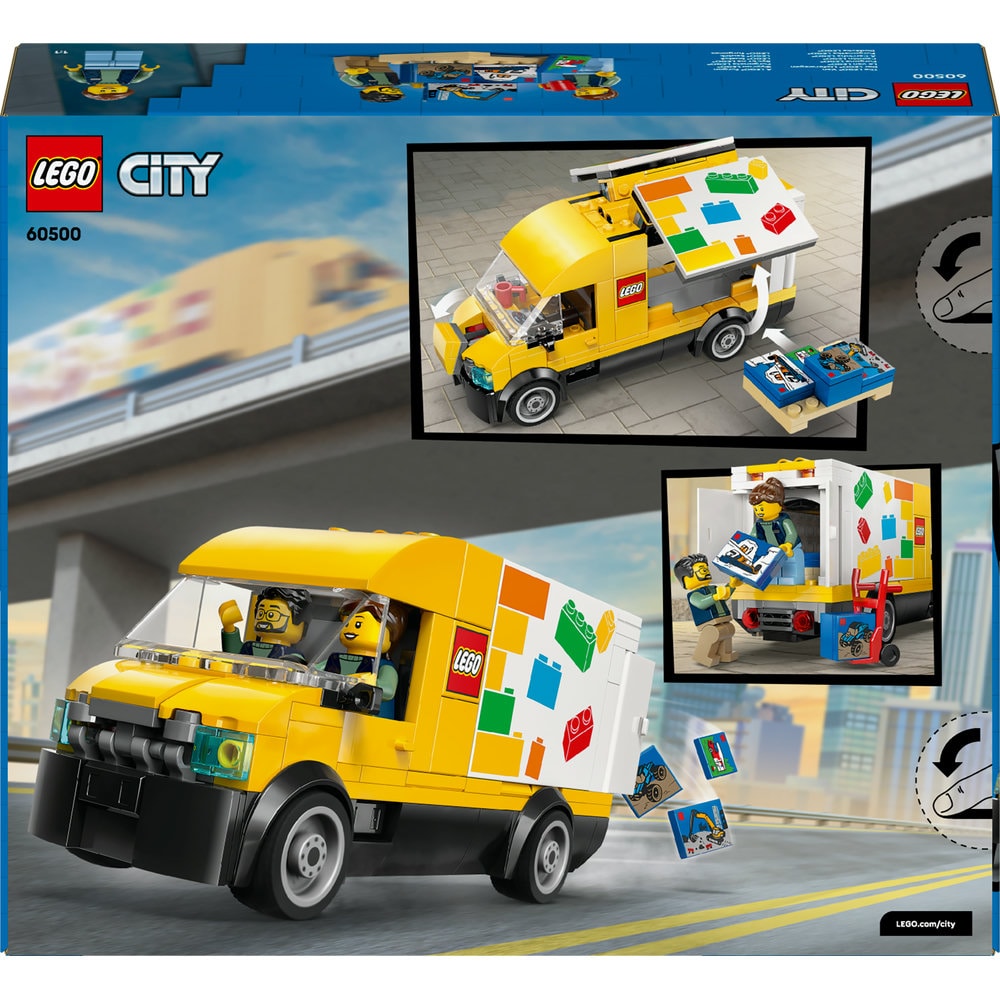 LEGO City: Furgoneta 60500, 6 ani+, 276 piese
