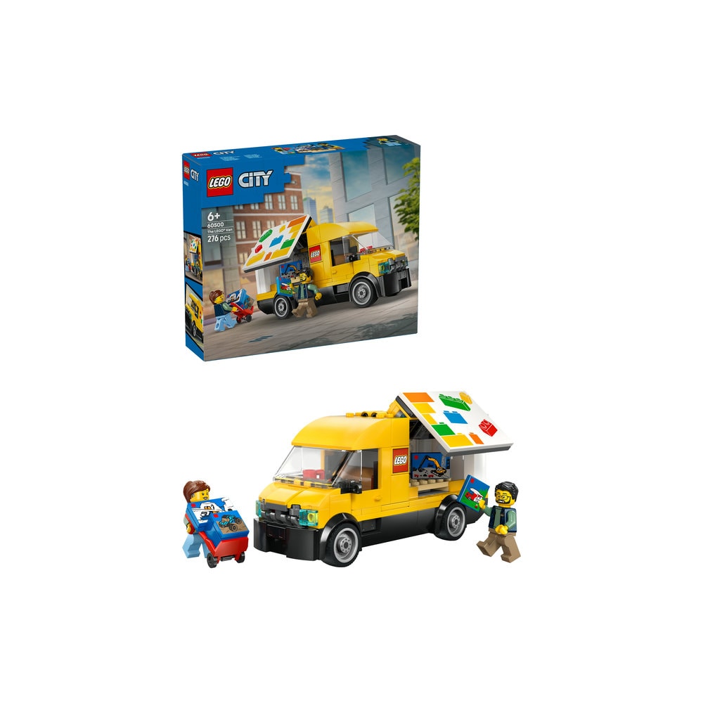 LEGO City: Furgoneta 60500, 6 ani+, 276 piese