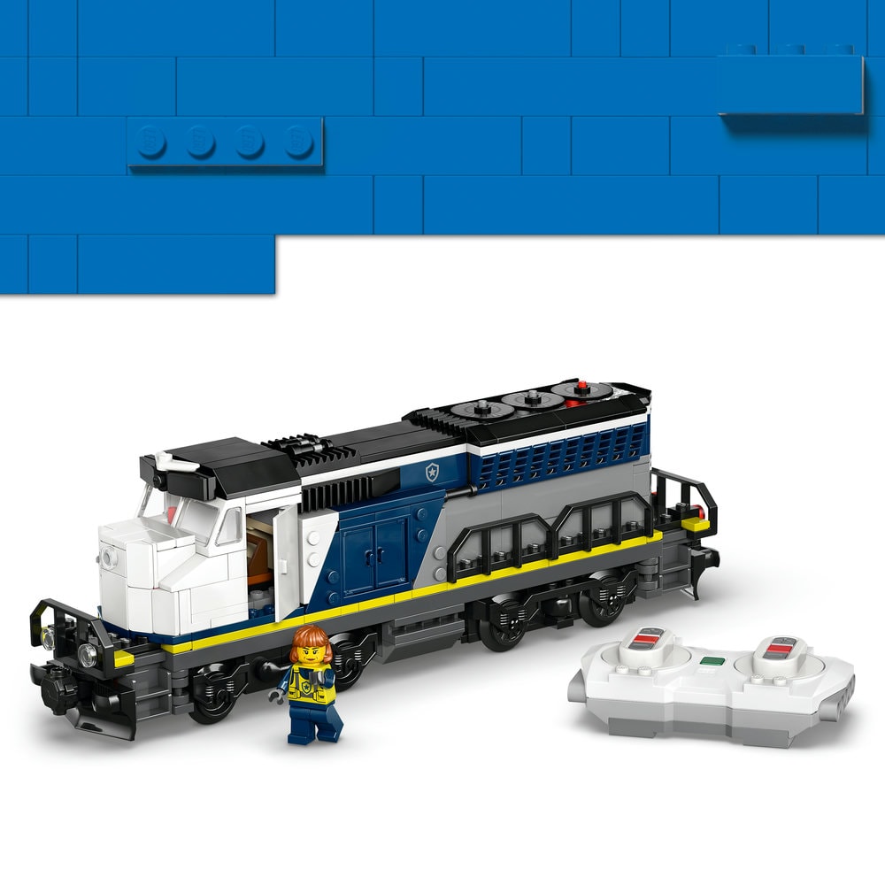 LEGO City: Jaf in trenul politiei 60508, 7 ani+, 1313 piese