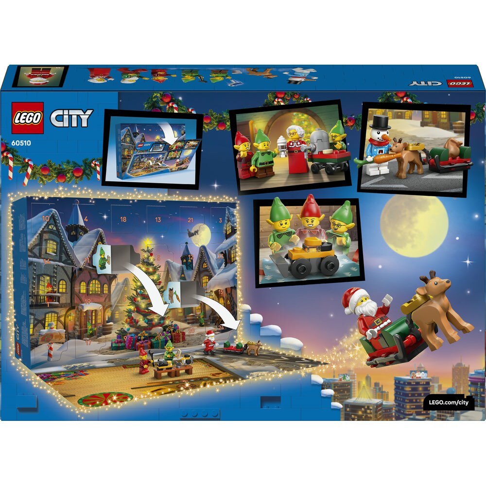 LEGO City: Calendar de advent 2026 60510, 5 ani+, 252 piese