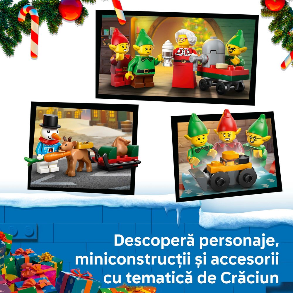 LEGO City: Calendar de advent 2026 60510, 5 ani+, 252 piese