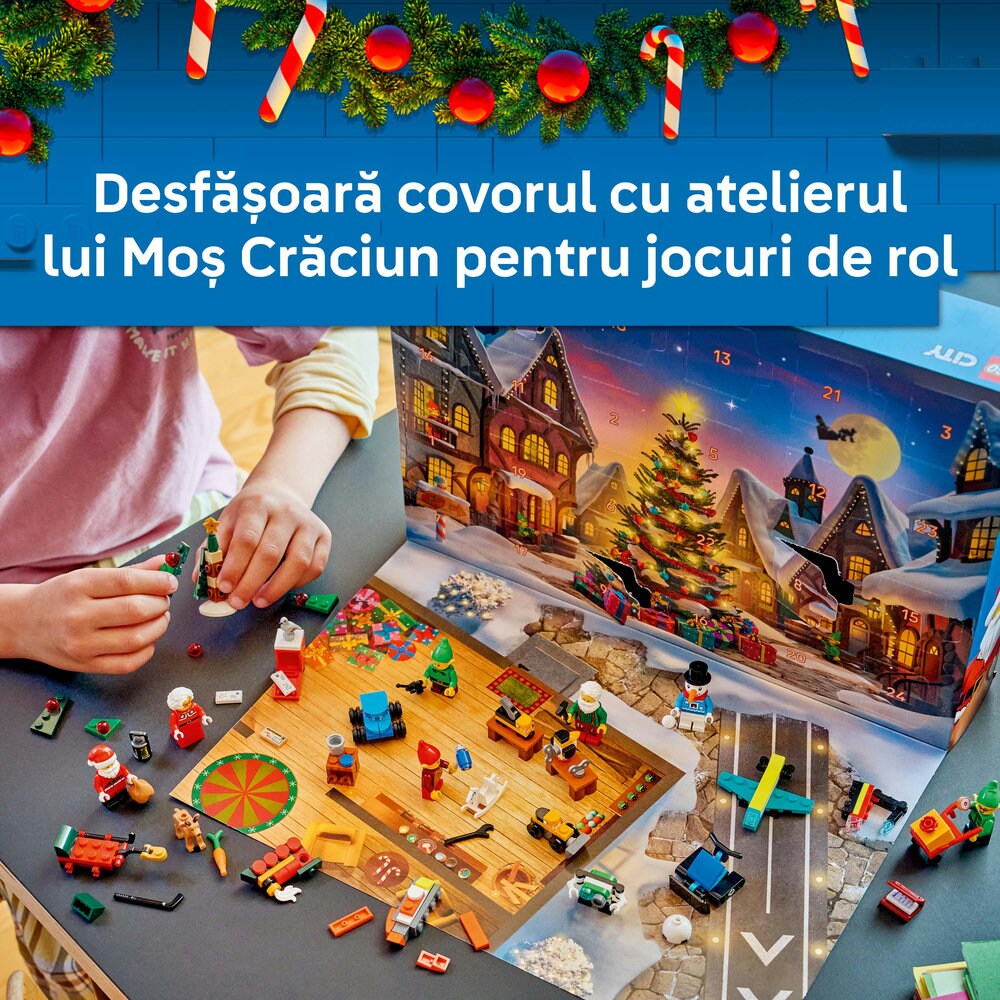 LEGO City: Calendar de advent 2026 60510, 5 ani+, 252 piese