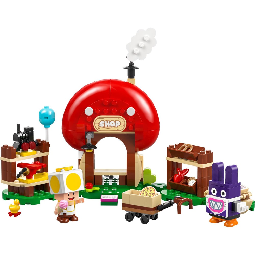 LEGO Super Mario: Set de extindere Nabbit la magazinul lui Toad 71429, 7 ani+, 230 piese
