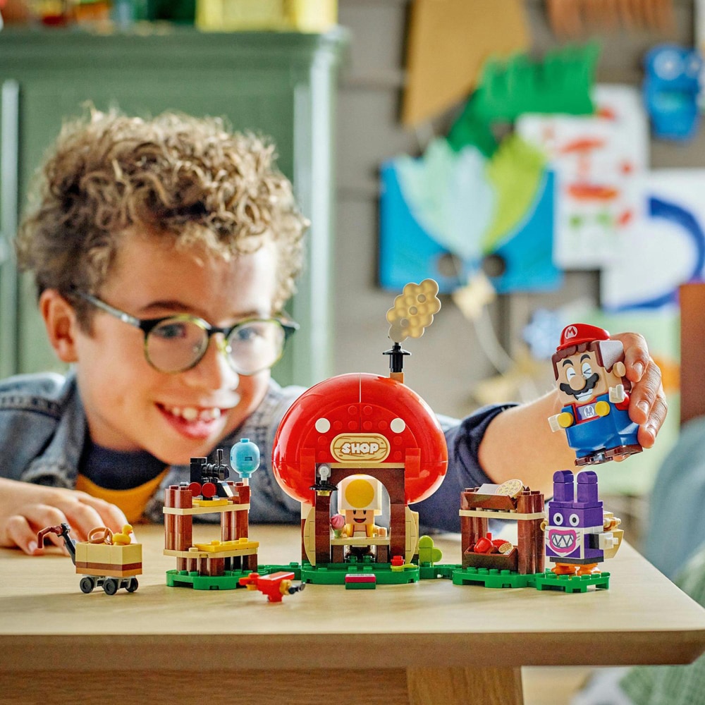 LEGO Super Mario: Set de extindere Nabbit la magazinul lui Toad 71429, 7 ani+, 230 piese