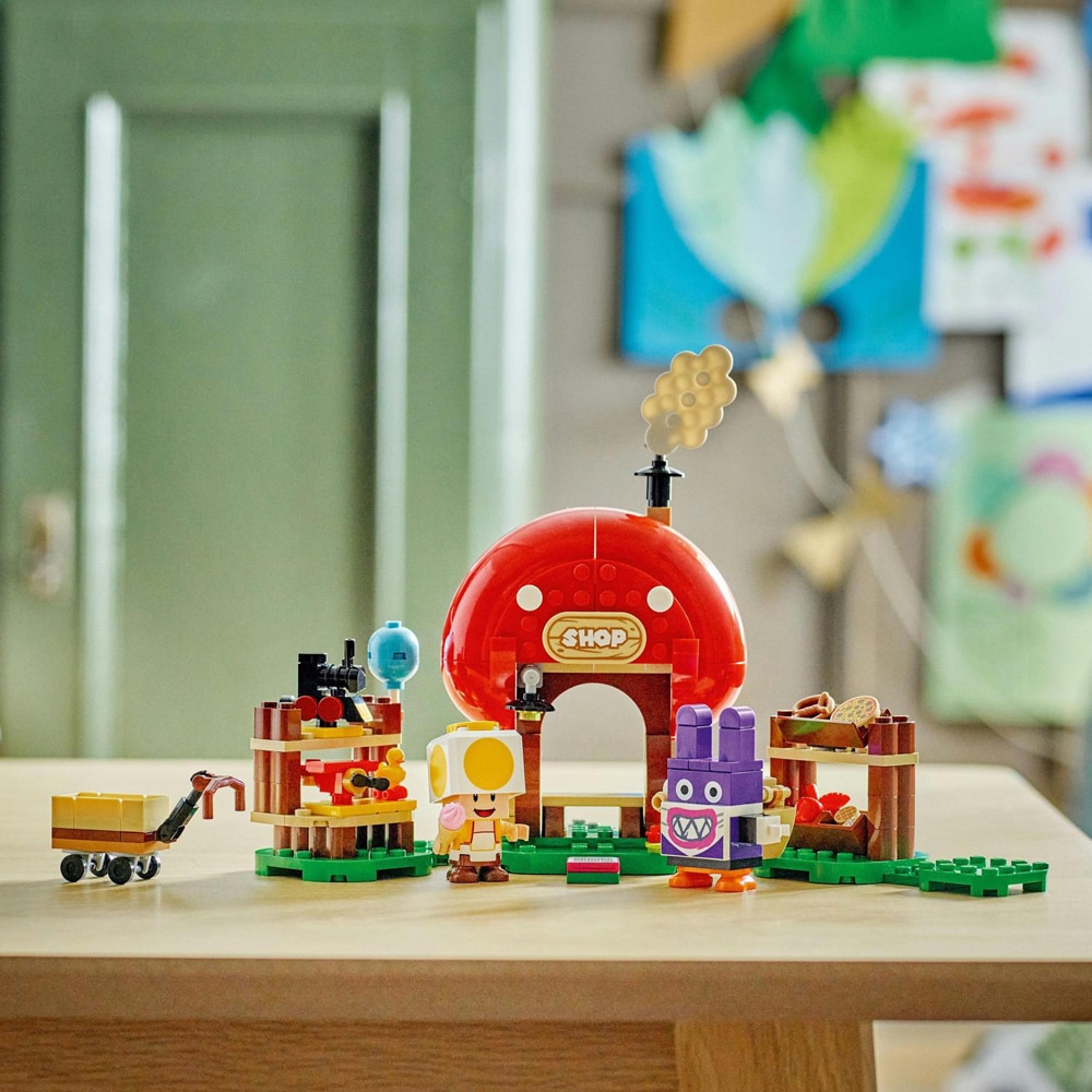 LEGO Super Mario: Set de extindere Nabbit la magazinul lui Toad 71429, 7 ani+, 230 piese