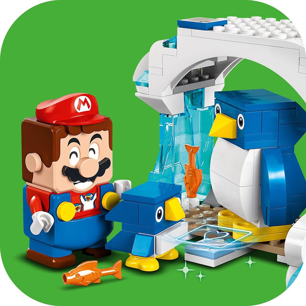 LEGO Super Mario: Set de extindere - Aventura in zapada a familiei penguin 71430, 7 ani+, 228 piese