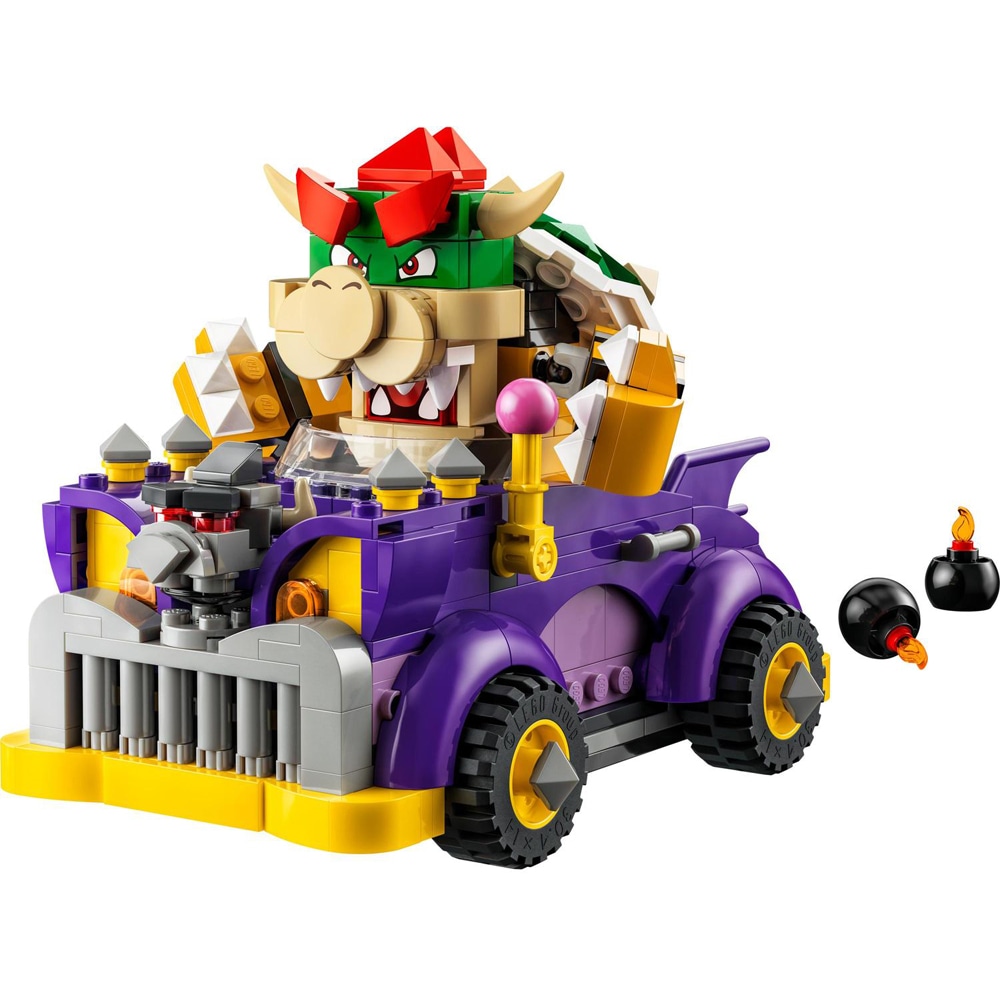 LEGO Super Mario: Set de extindere - Masina fortoasa a lui Bowser 71431, 8 ani+, 458 piese