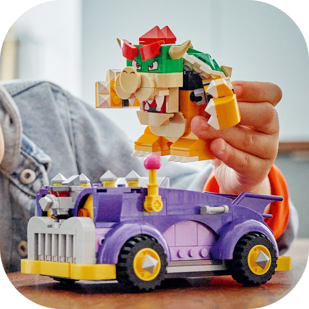 LEGO Super Mario: Set de extindere - Masina fortoasa a lui Bowser 71431, 8 ani+, 458 piese