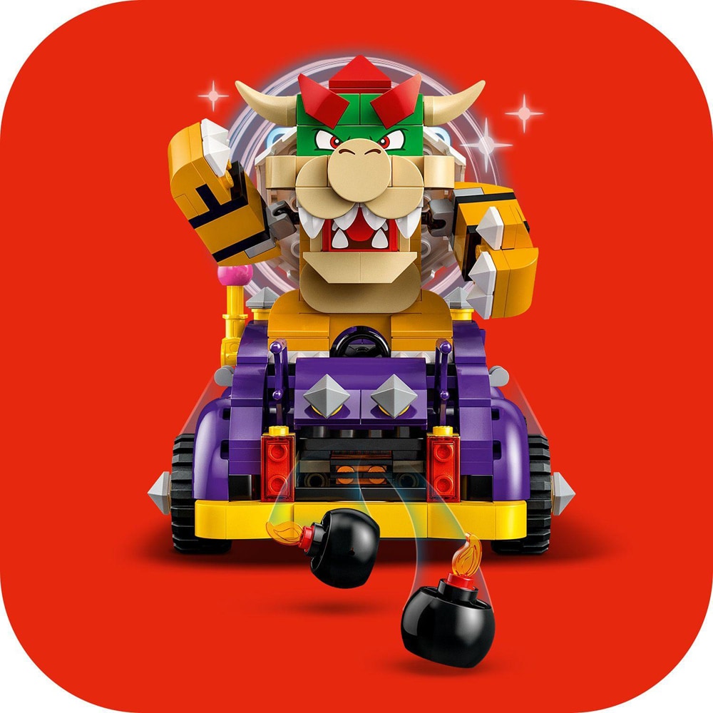 LEGO Super Mario: Set de extindere - Masina fortoasa a lui Bowser 71431, 8 ani+, 458 piese
