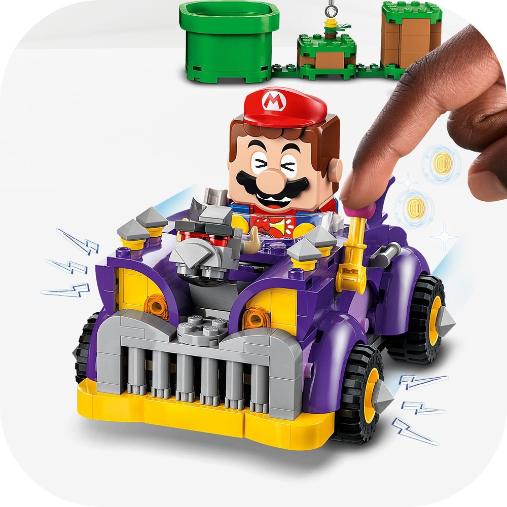LEGO Super Mario: Set de extindere - Masina fortoasa a lui Bowser 71431, 8 ani+, 458 piese