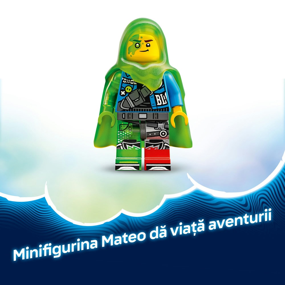 LEGO DREAMZzz: Mateo contra robotului Creier cibernetic 71495, 8 ani+, 368 piese