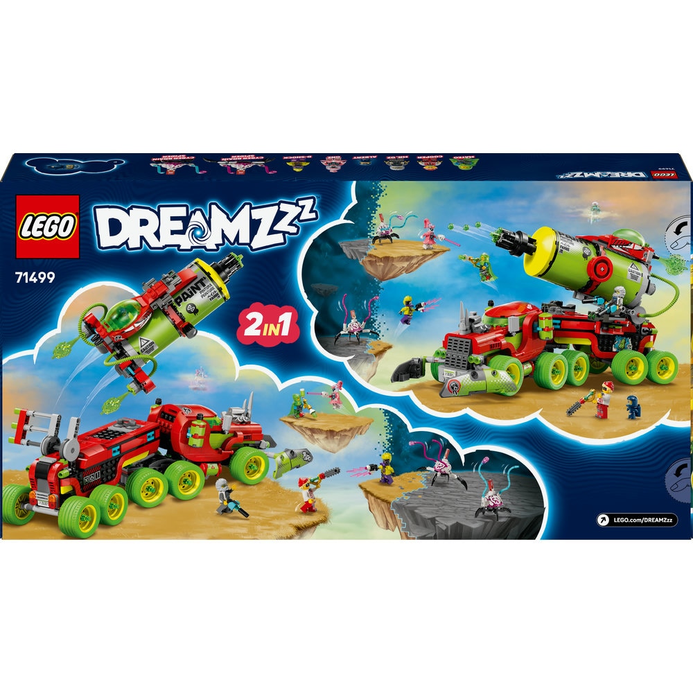 LEGO DREAMZzz: Camionul de vopsea spray al lui Mateo 71499, 8 ani+, 929 piese