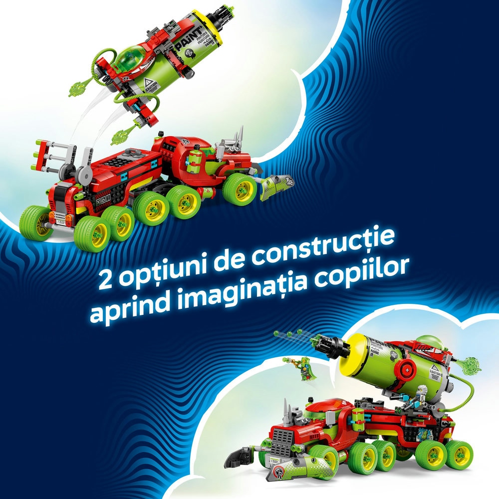 LEGO DREAMZzz: Camionul de vopsea spray al lui Mateo 71499, 8 ani+, 929 piese