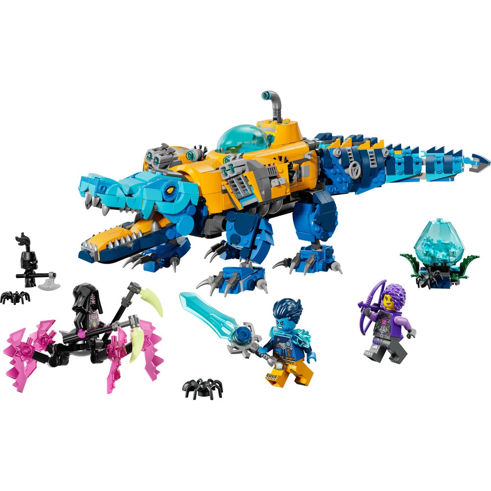 LEGO DREAMZzz: Submarin crocodil 71512, 8 ani+, 1107 piese