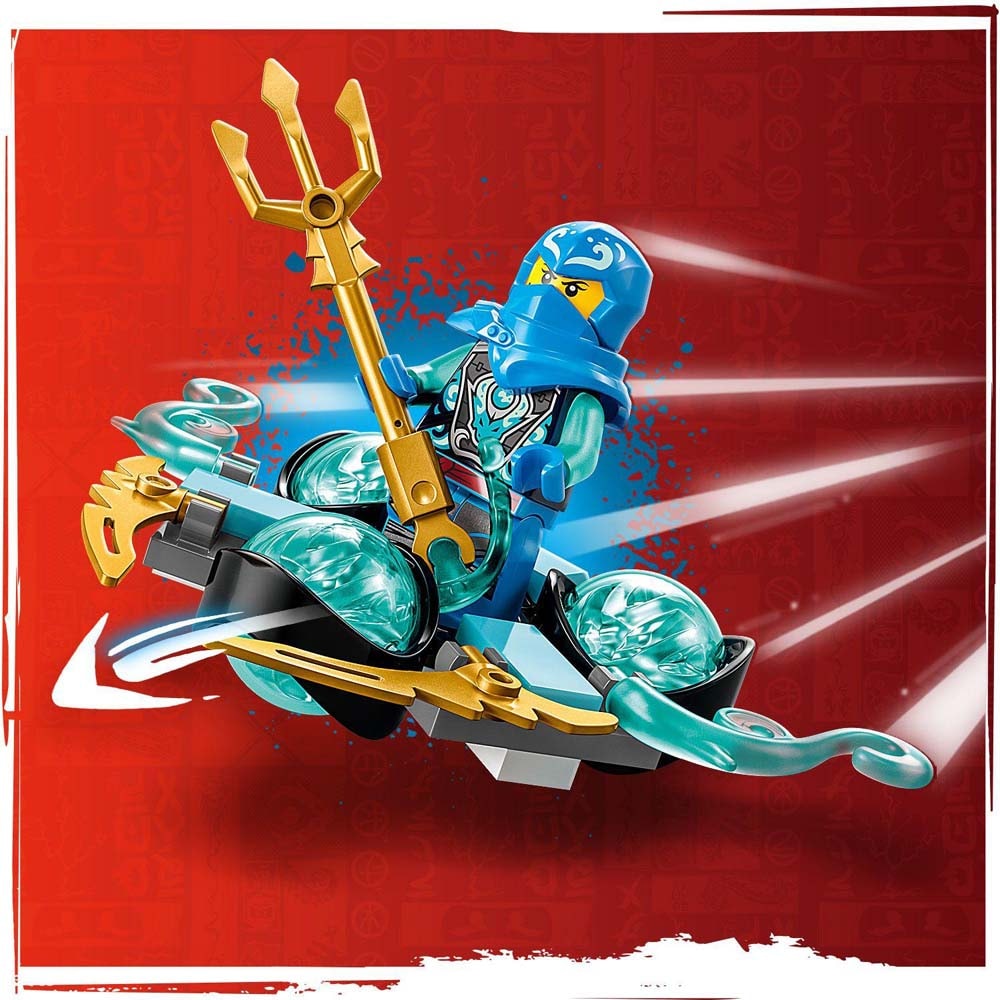 LEGO Ninjago: Driftul Spinjitzu al Nyei cu puterea dragonului 71778, 6 ani+, 57 piese