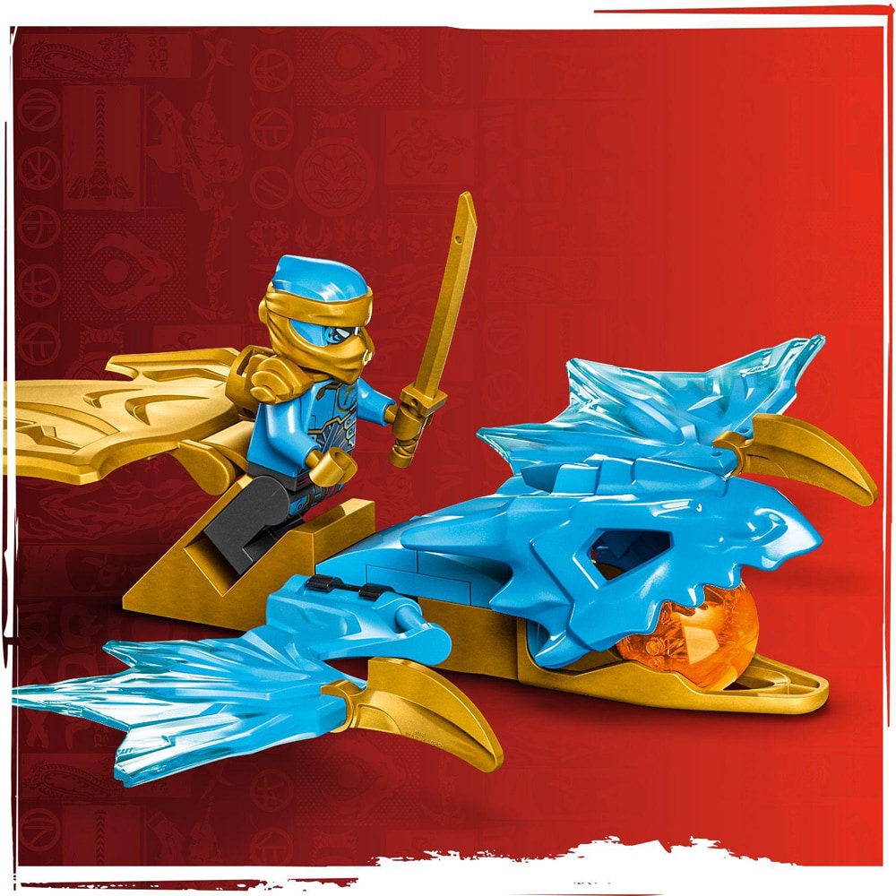 LEGO Ninjago: Atacul dragonului zburator al Nyei 71802, 6 ani+, 26 piese