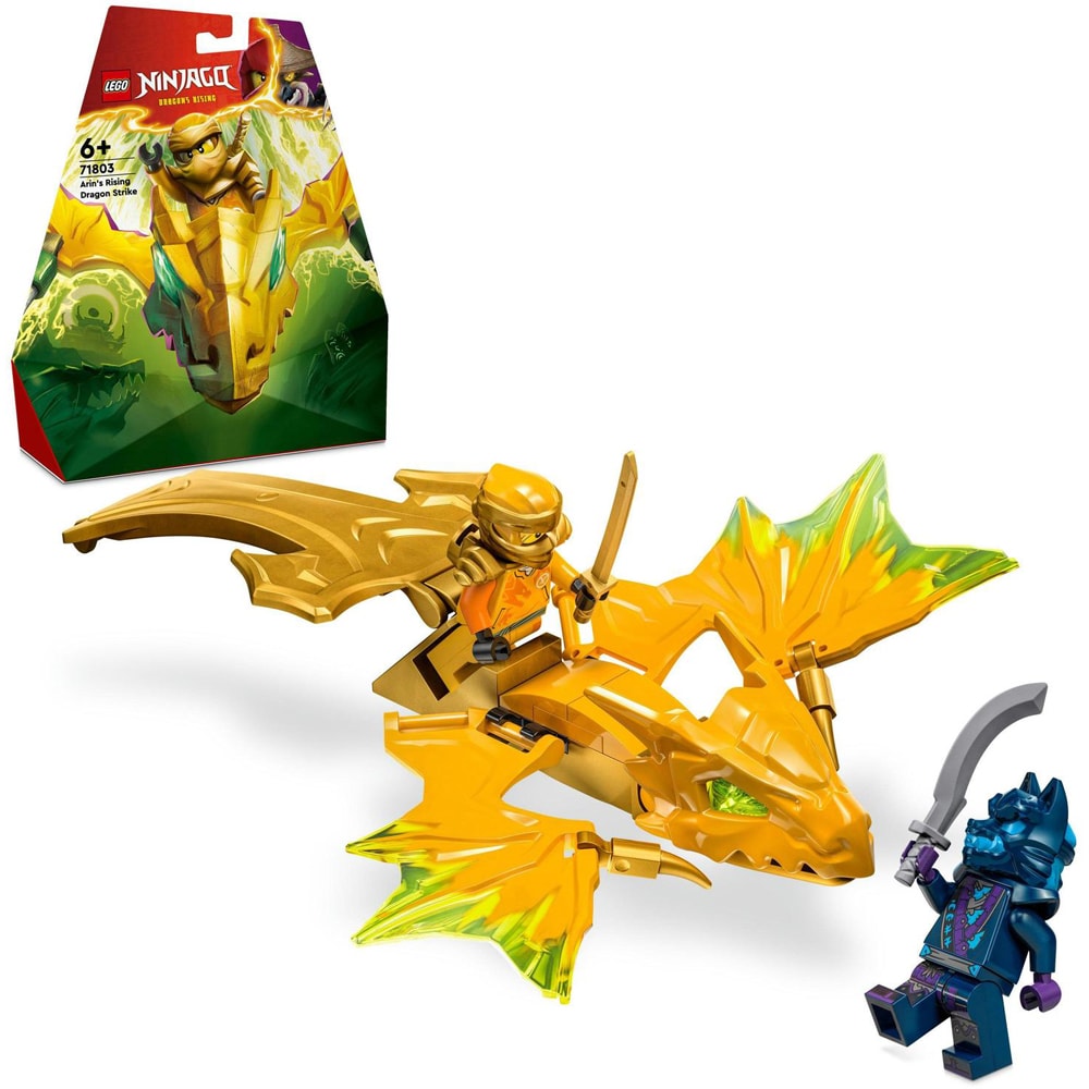 LEGO Ninjago: Atacul dragonului zburator al lui Arin 71803, 6 ani+, 27 piese
