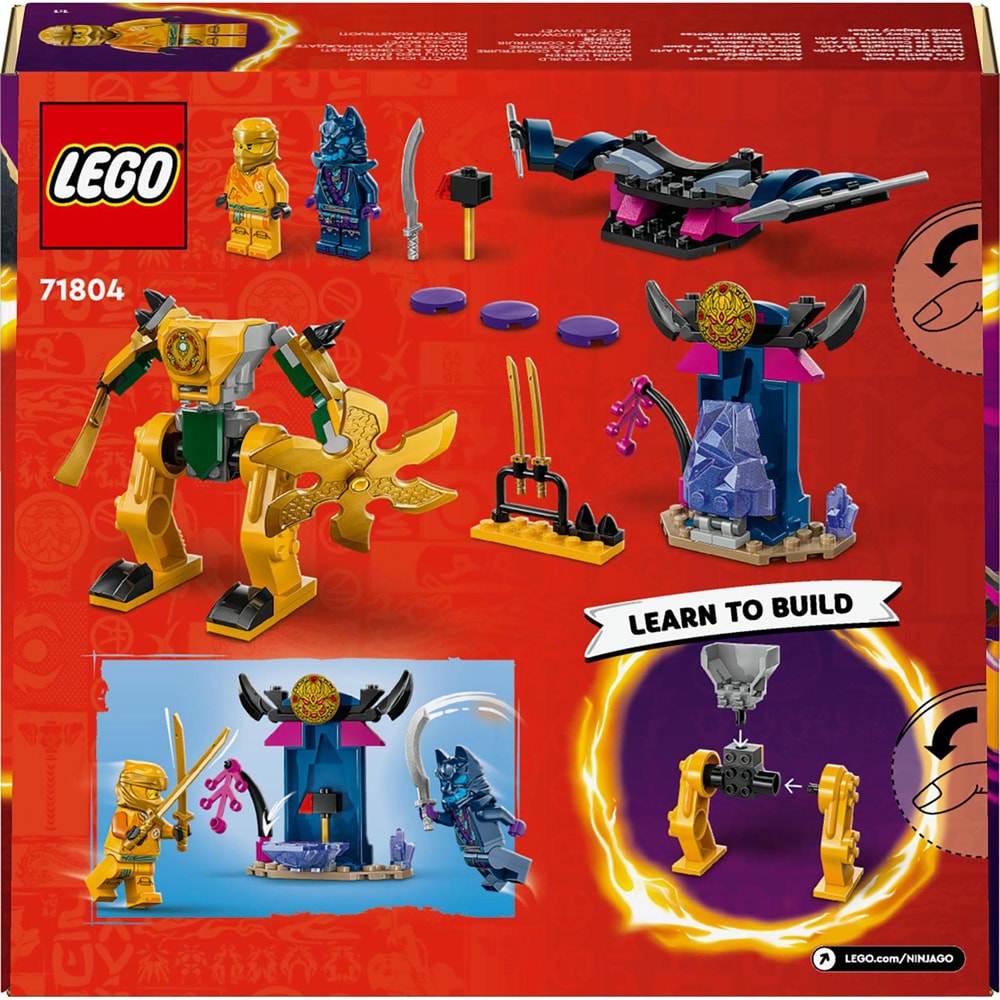 LEGO Ninjago: Robotul de lupta al lui Arin 71804, 4 ani+, 104 piese