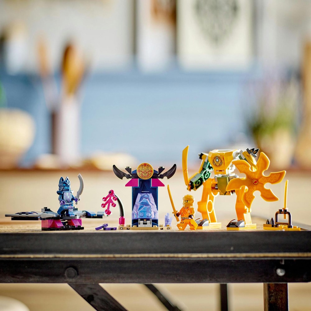 LEGO Ninjago: Robotul de lupta al lui Arin 71804, 4 ani+, 104 piese