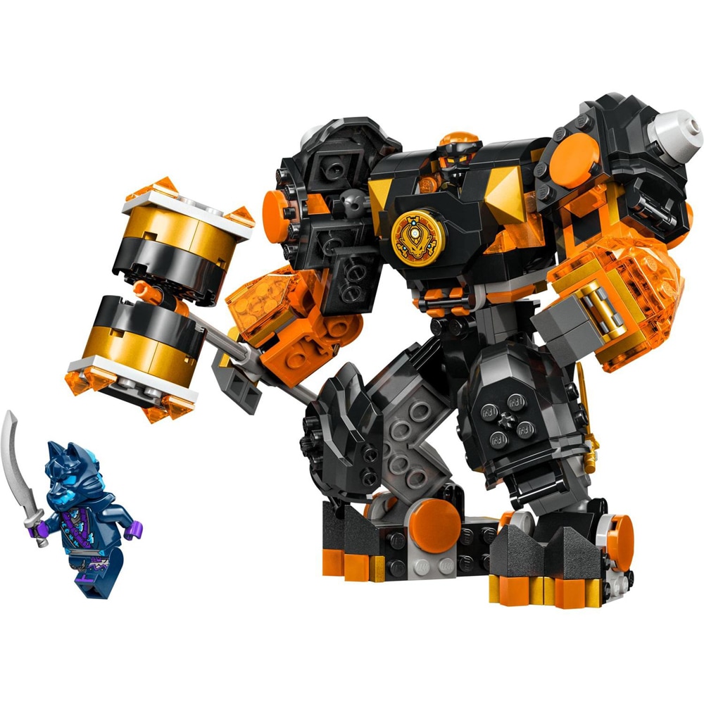 LEGO Ninjago: Robotul Stihie de pamant al lui Cole 71806, 7 ani+, 235 piese