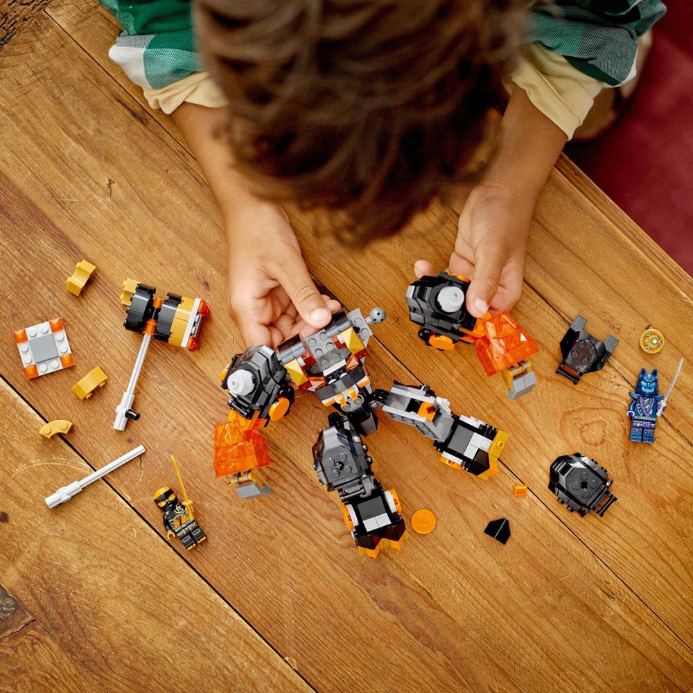 LEGO Ninjago: Robotul Stihie de pamant al lui Cole 71806, 7 ani+, 235 piese