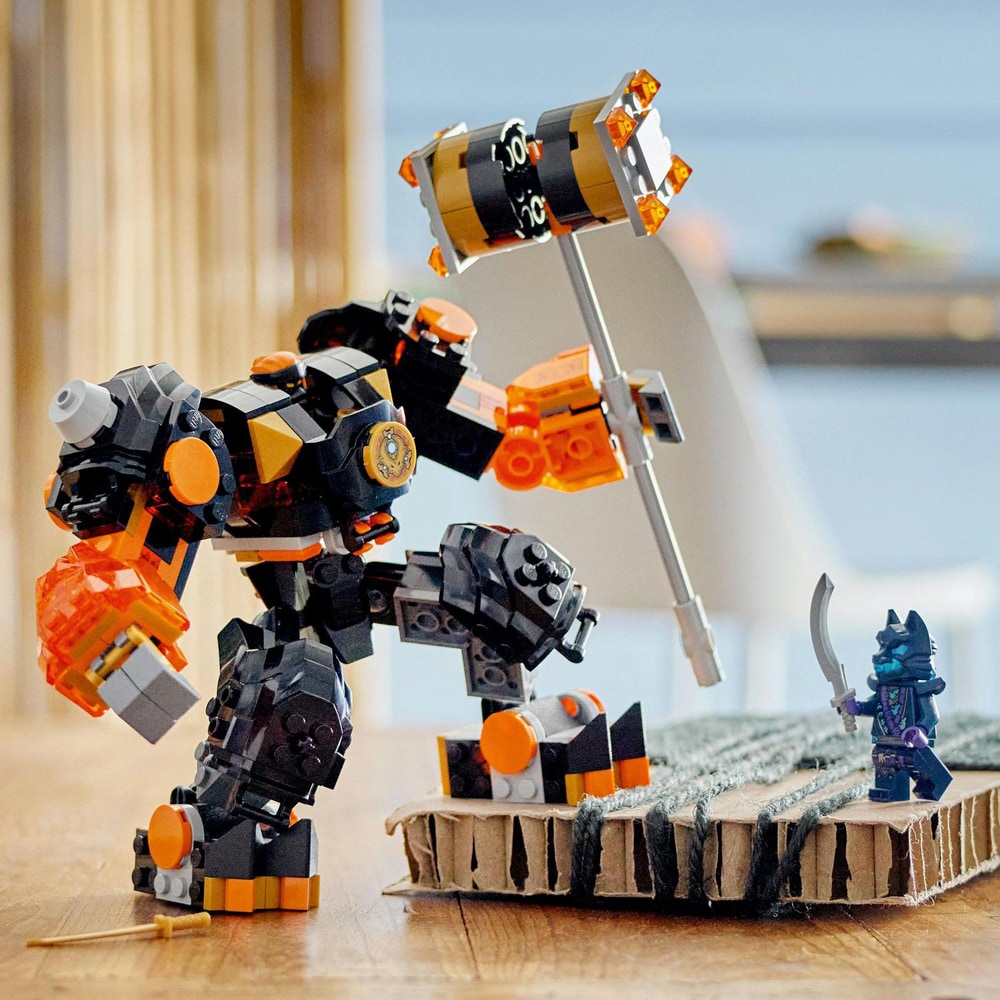 LEGO Ninjago: Robotul Stihie de pamant al lui Cole 71806, 7 ani+, 235 piese