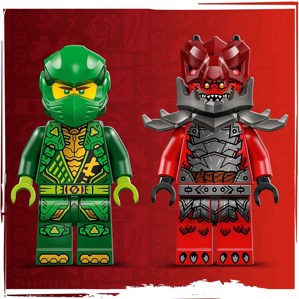 LEGO Ninjago: Masina de curse cu motor cu arc a lui Lloyd 71828, 7 ani+, 181 piese