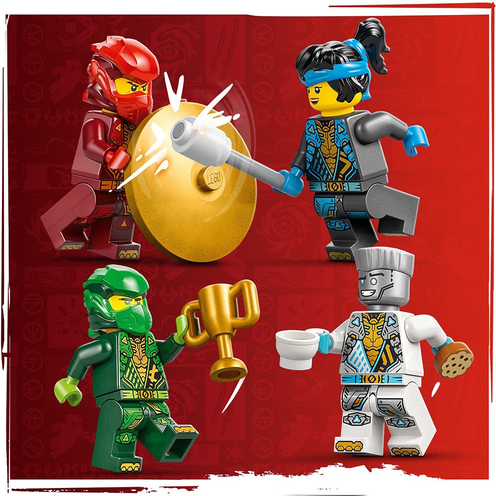 LEGO Ninjago: Templul Spinjitzu al luptatorilor ninja 71831, 4 ani+, 158 piese