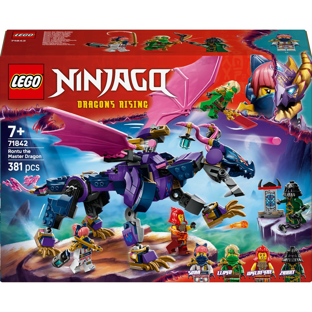 LEGO Ninjago: Vehicul de lupta ninja 71842, 8 ani+, 561 piese