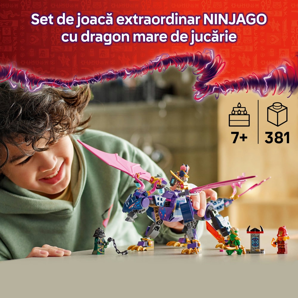 LEGO Ninjago: Vehicul de lupta ninja 71842, 8 ani+, 561 piese