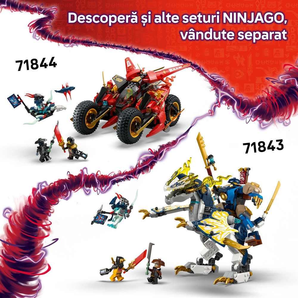 LEGO Ninjago: Robotul-avion cu reactie al lui Lloyd 71845, 9 ani+, 1112 piese