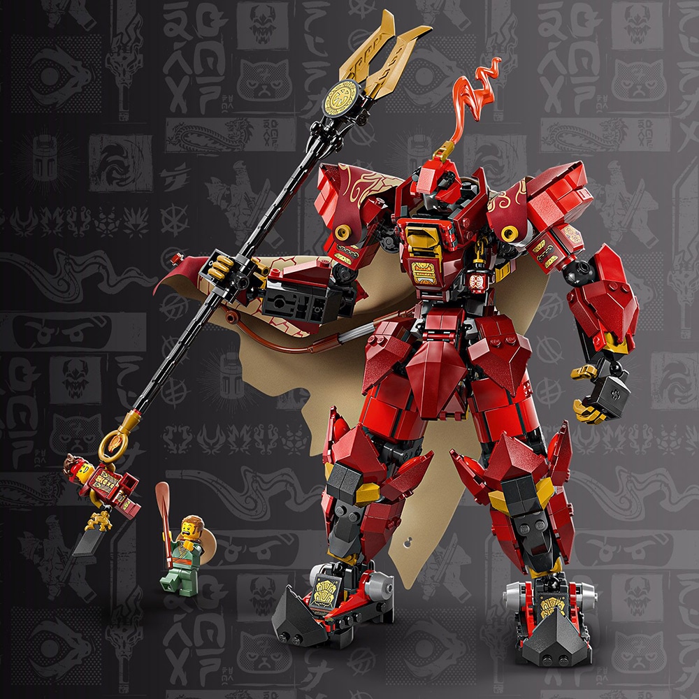 LEGO Ninjago: Robotul cavaler al focului 71846, 14 ani+, 996 piese