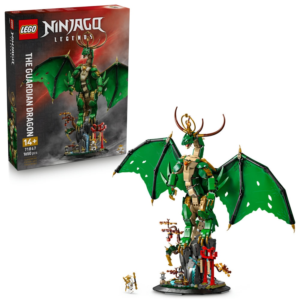LEGO Ninjago: Dragonul gardian 71847, 14 ani+, 1650 piese