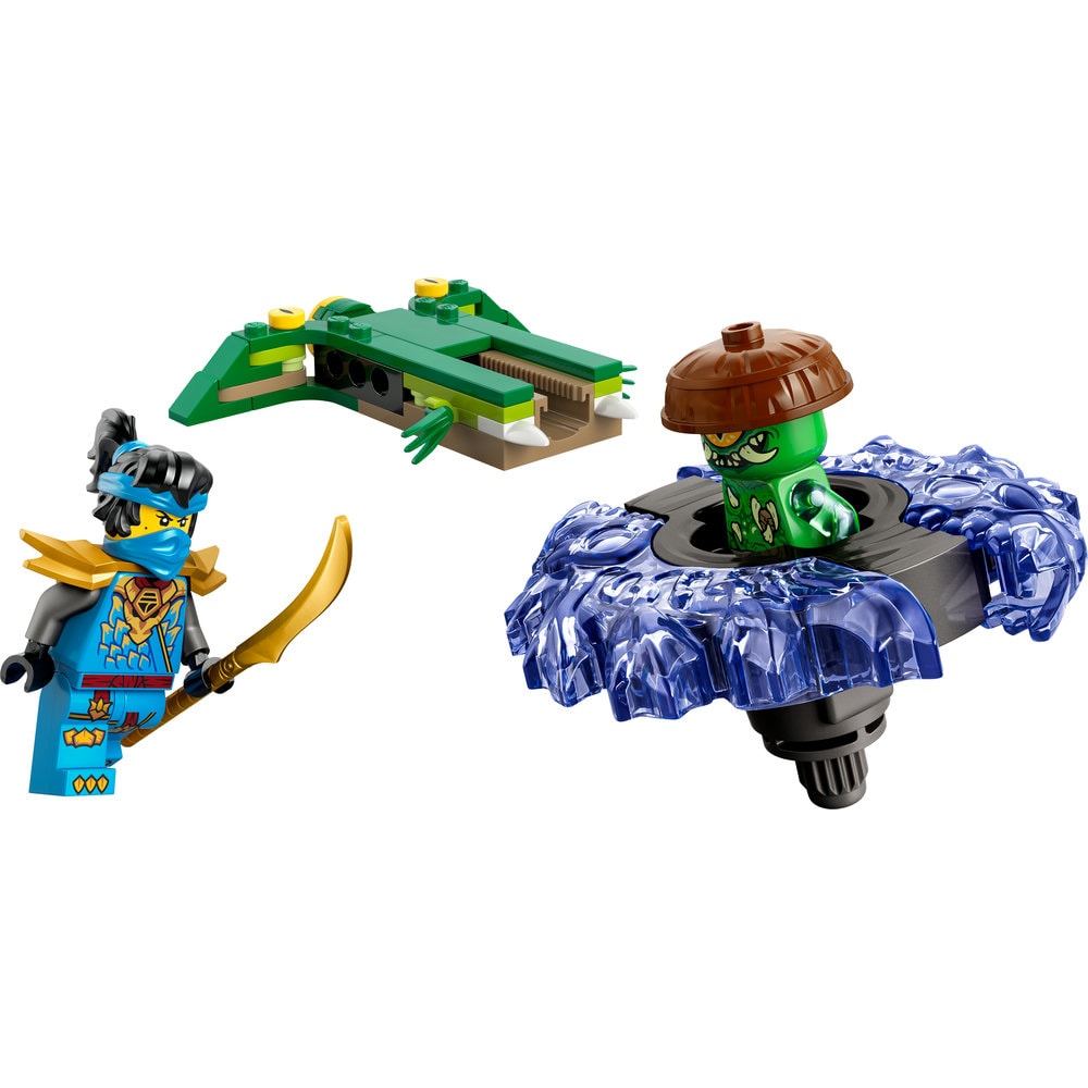 LEGO Ninjago: Nya vs Spinnerul monstru cu mutatii 71849, 6 ani+, 49 piese