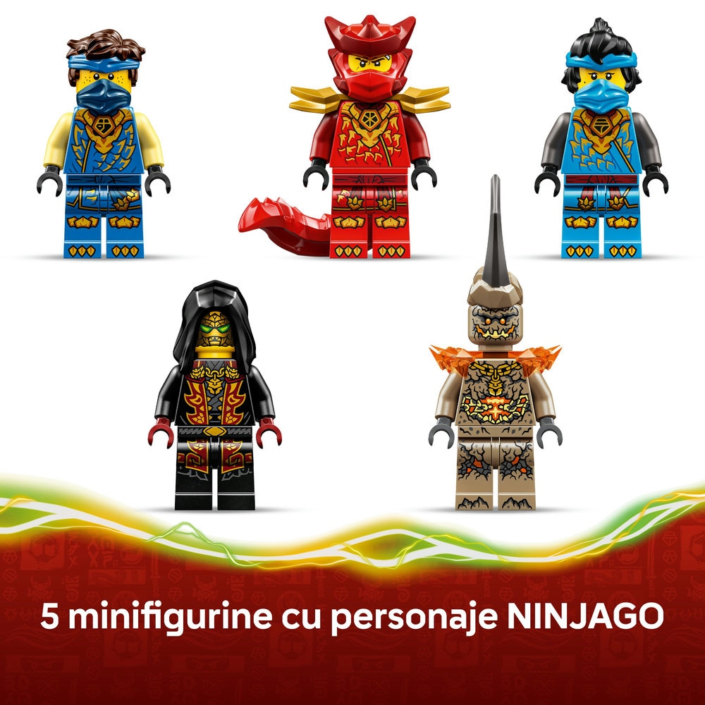 LEGO Ninjago: Masina transformabila a lui Jay 71856, 8 ani+, 387 piese