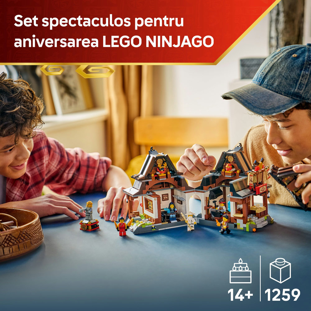 LEGO Ninjago: Fierarul Patru Arme la a 15-a aniversare 71858, 14 ani+, 1259 piese