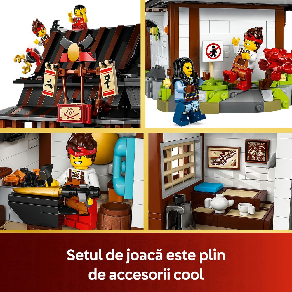 LEGO Ninjago: Fierarul Patru Arme la a 15-a aniversare 71858, 14 ani+, 1259 piese